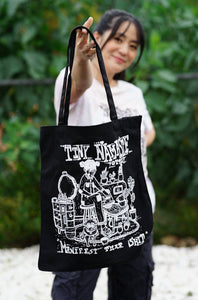 Tote Bag Black "Manifest That Shit"