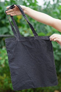 Tote Bag Soft Black "Manifest That Shit"