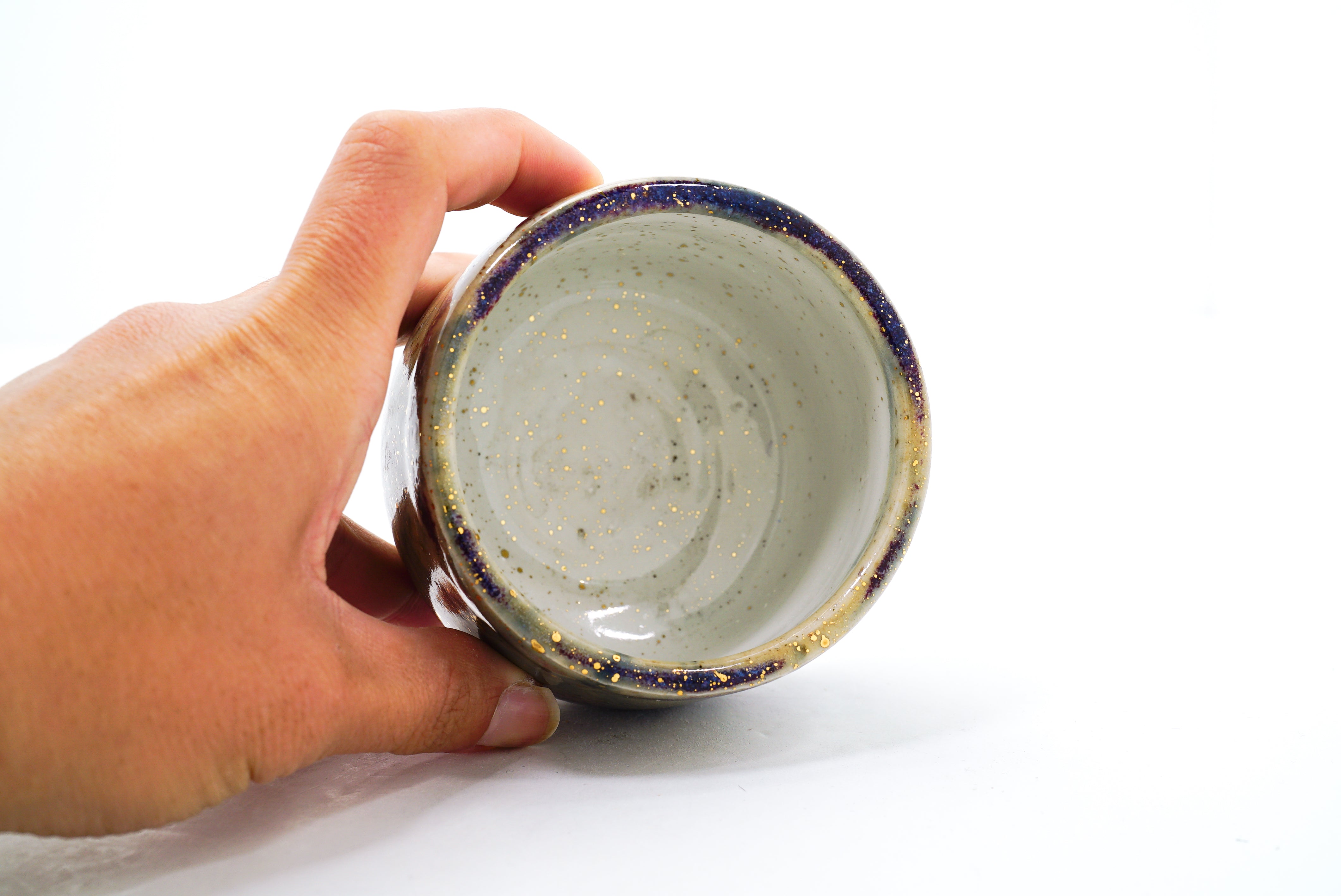 Star Nebula Purple Jasper 2 Small Cup | 8oz