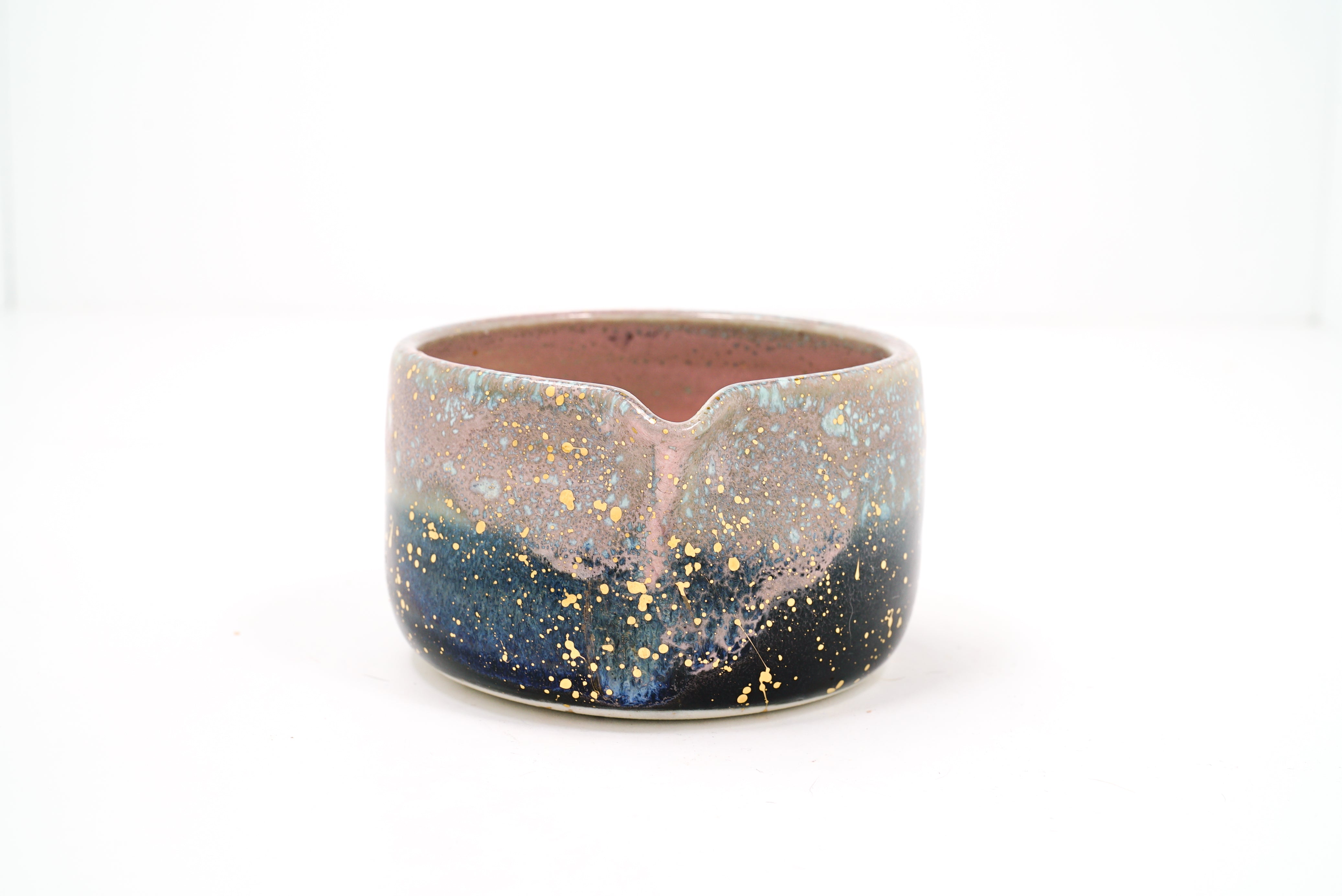 Pink Twilight 11 Small Matcha Bowl | 9oz