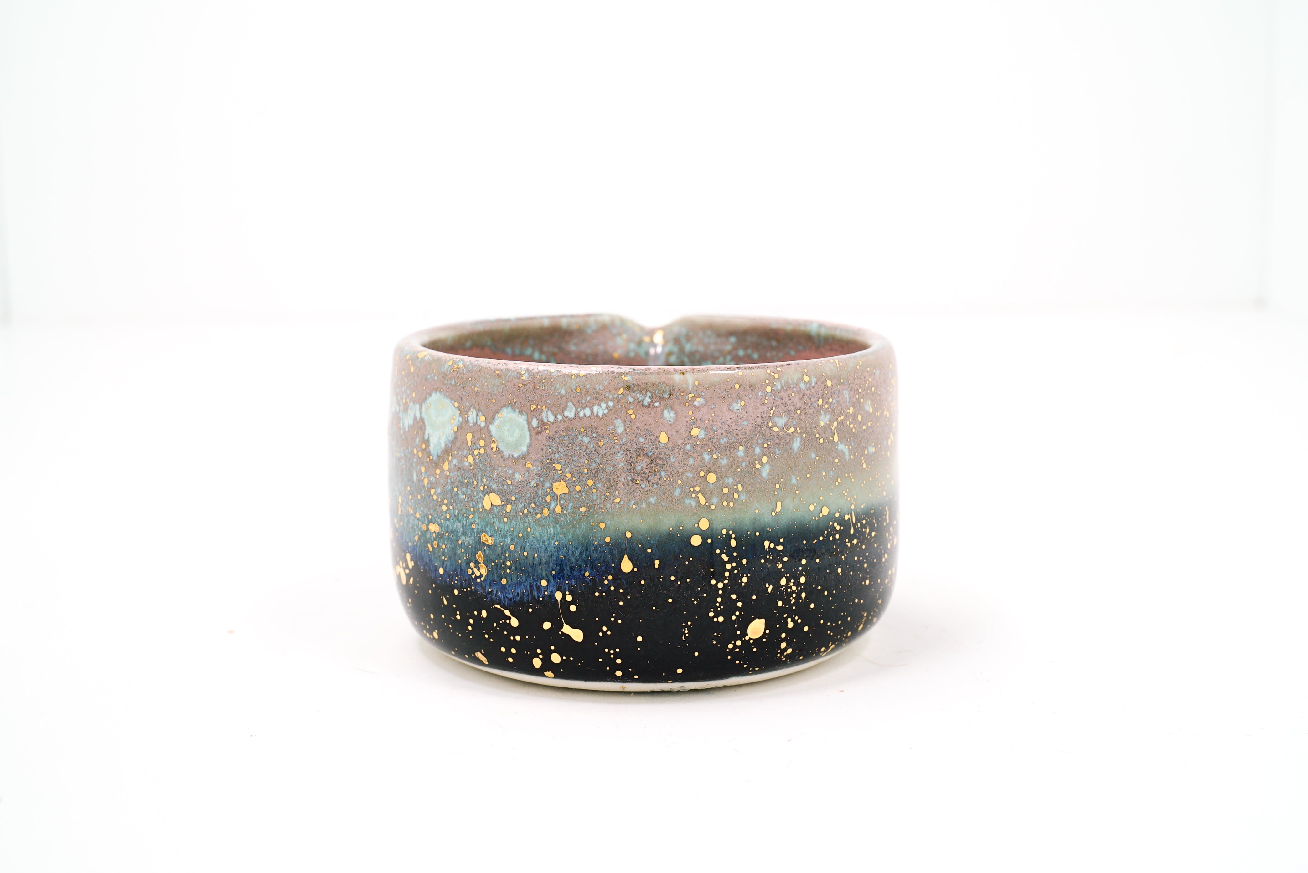Pink Twilight 11 Small Matcha Bowl | 9oz