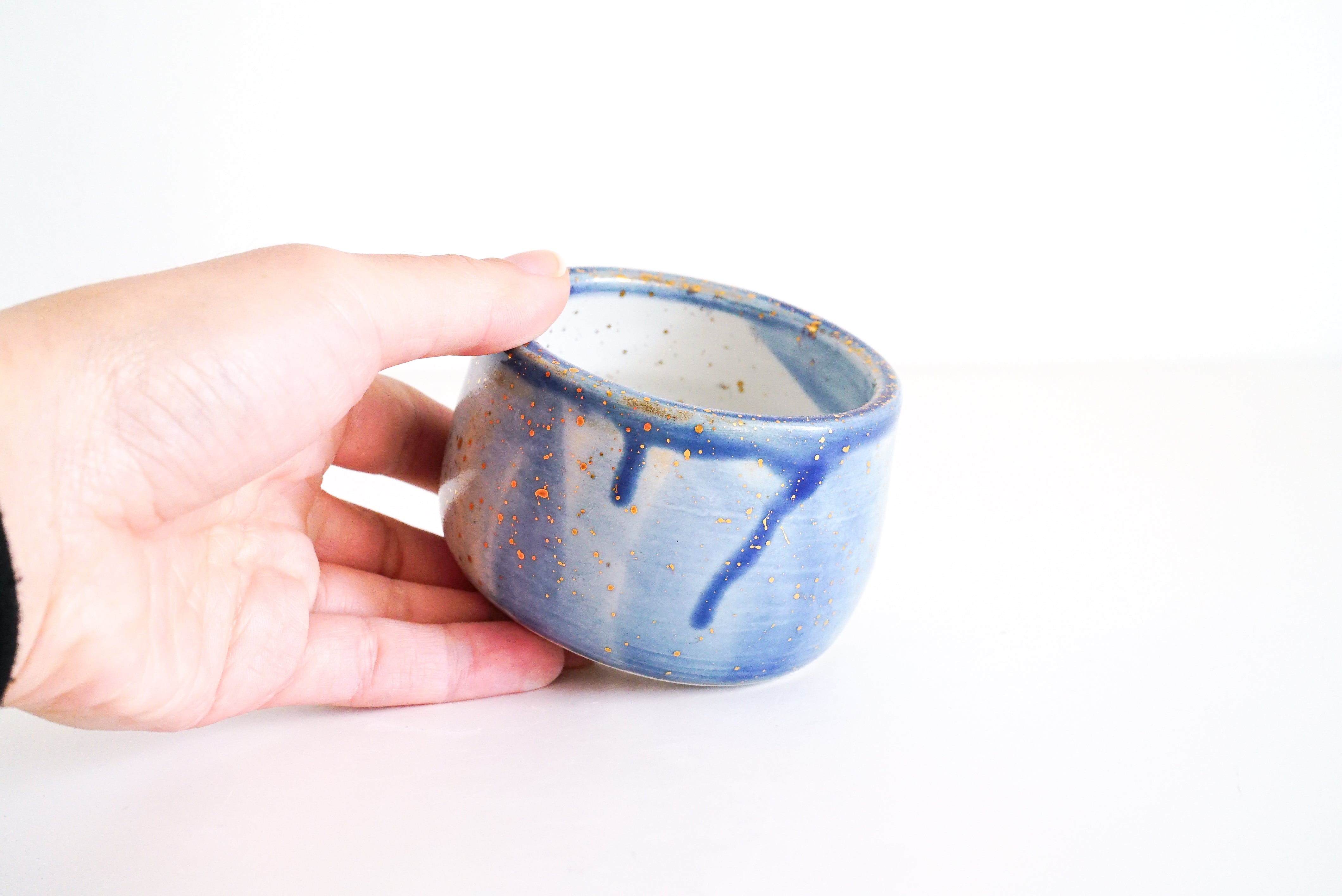 Star Nebula Cobalt Blue 3 Small Cup | 7oz