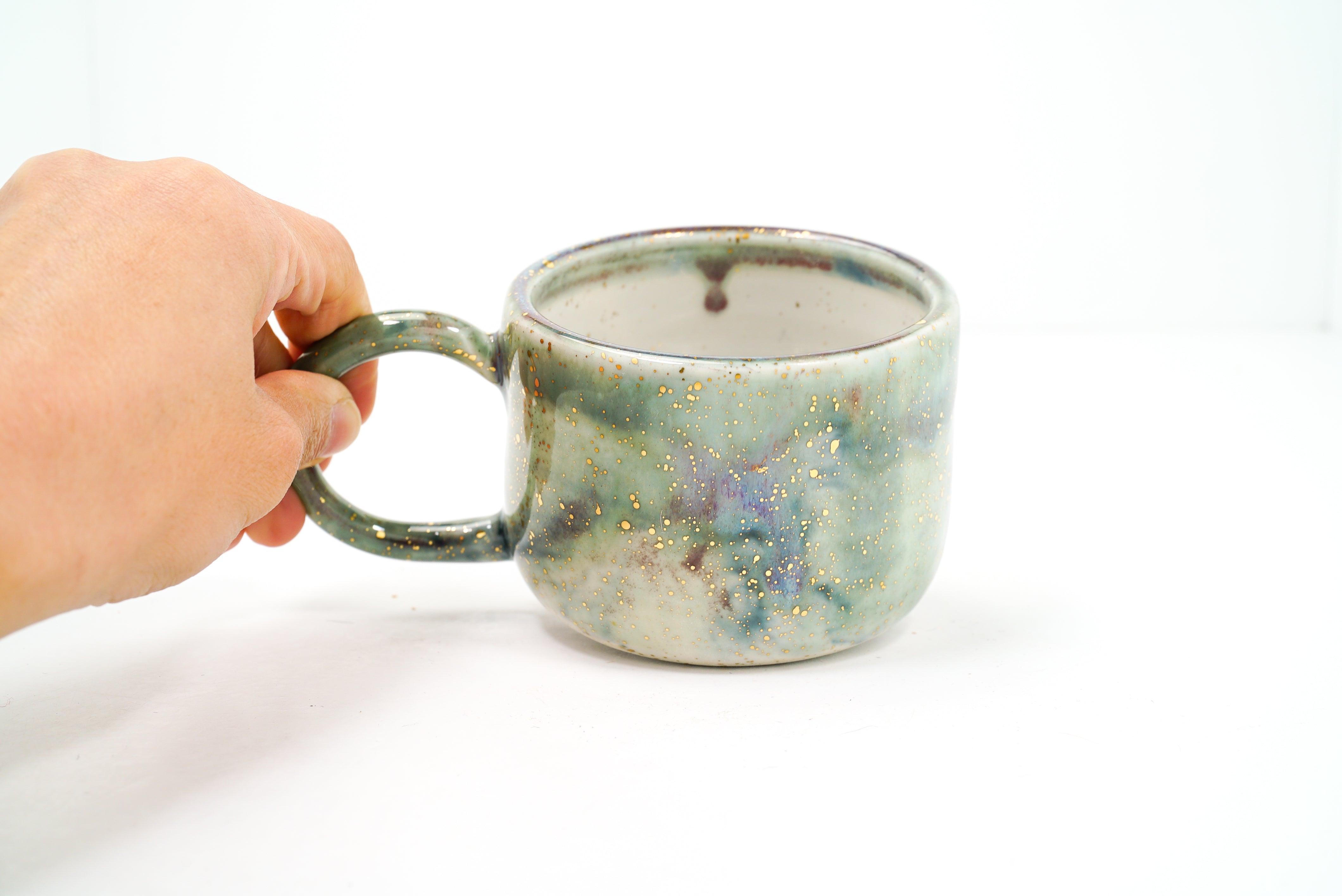 Star Nebula Green 2 Mug | 9oz