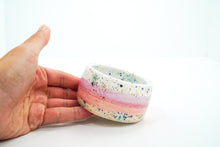 Load image into Gallery viewer, Stardust Stripes 9 Shallow Vessel | 4oz