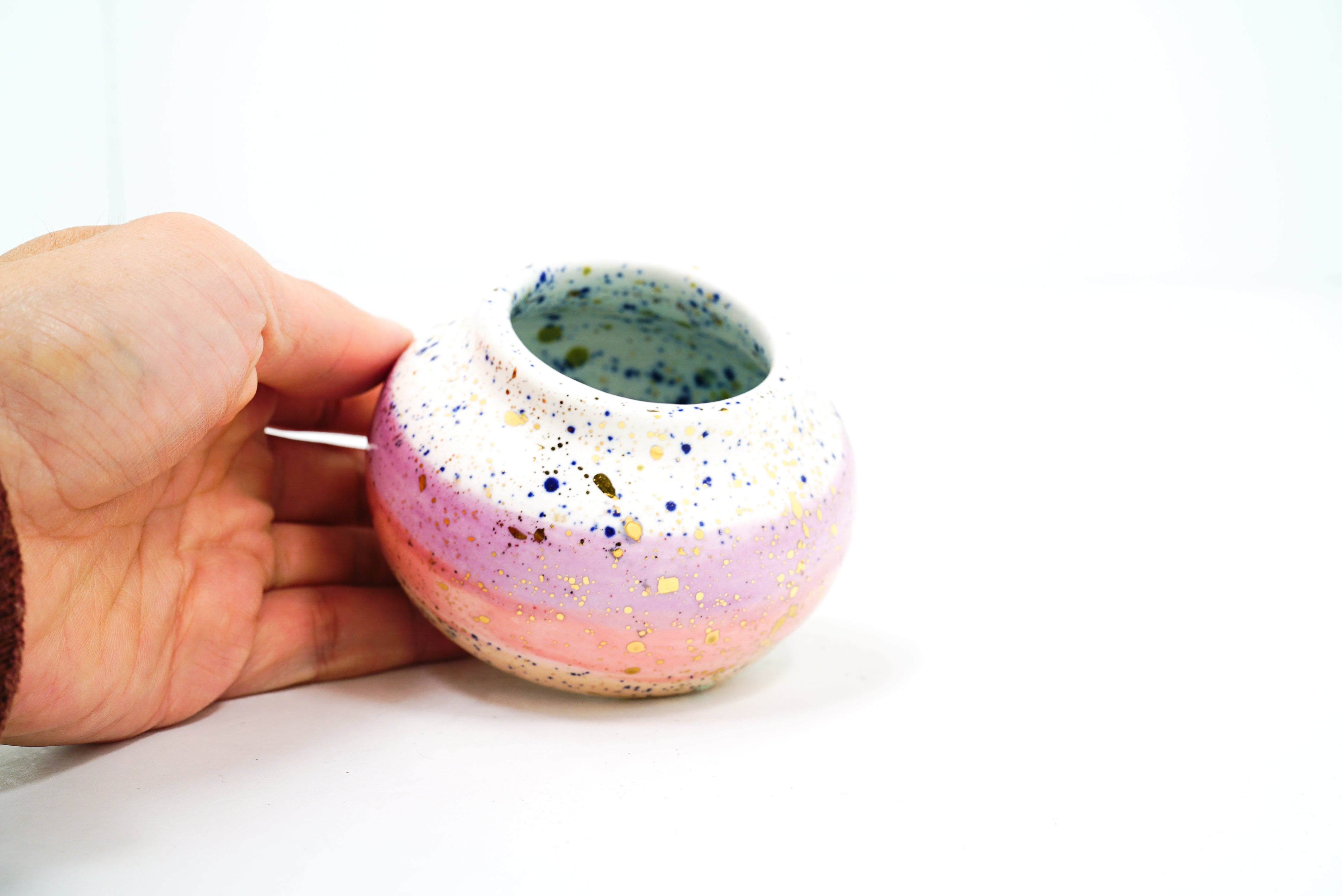 Stardust Stripes 12 Small Vase