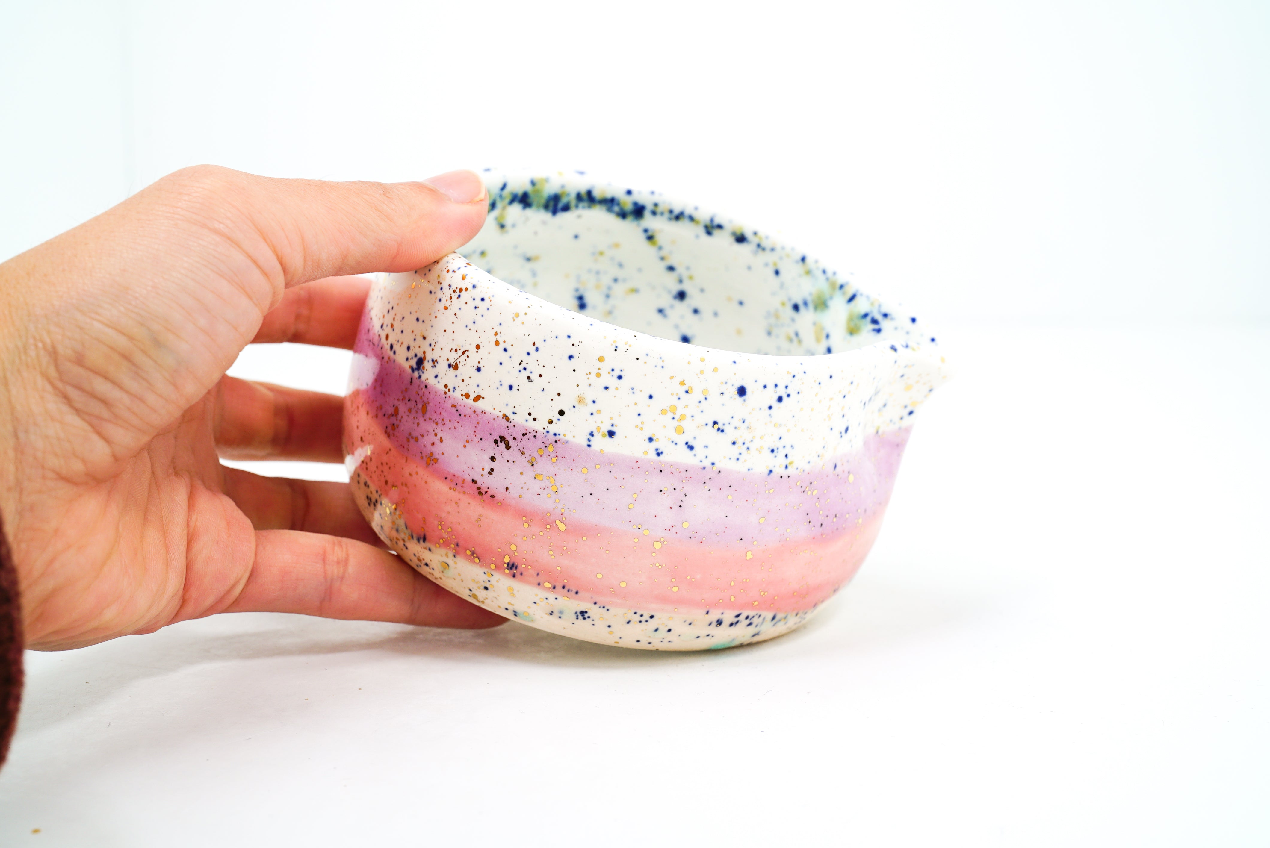 Stardust Stripes 15 Matcha Bowl | 12oz