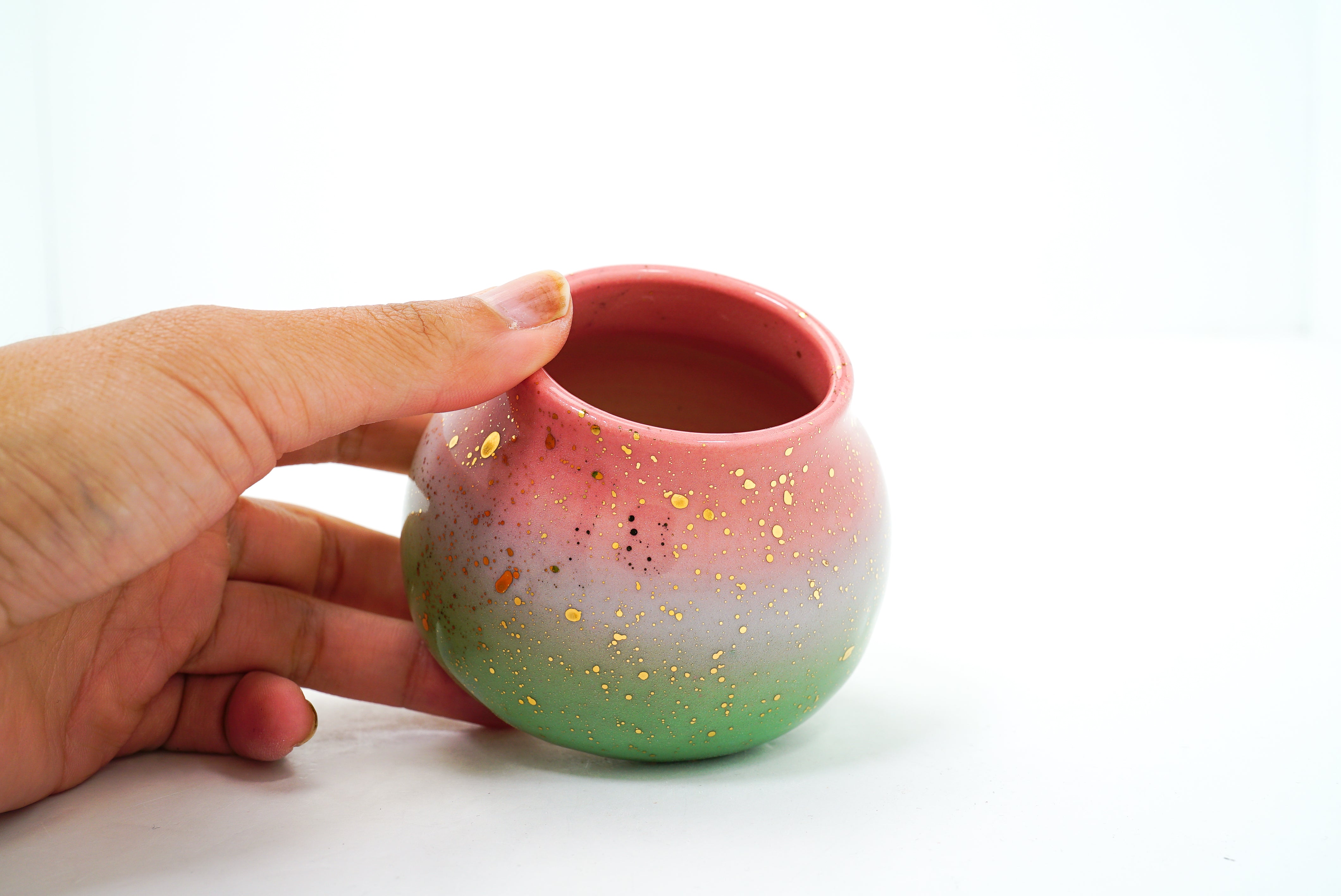 Sunset Glow 17 Small Vase