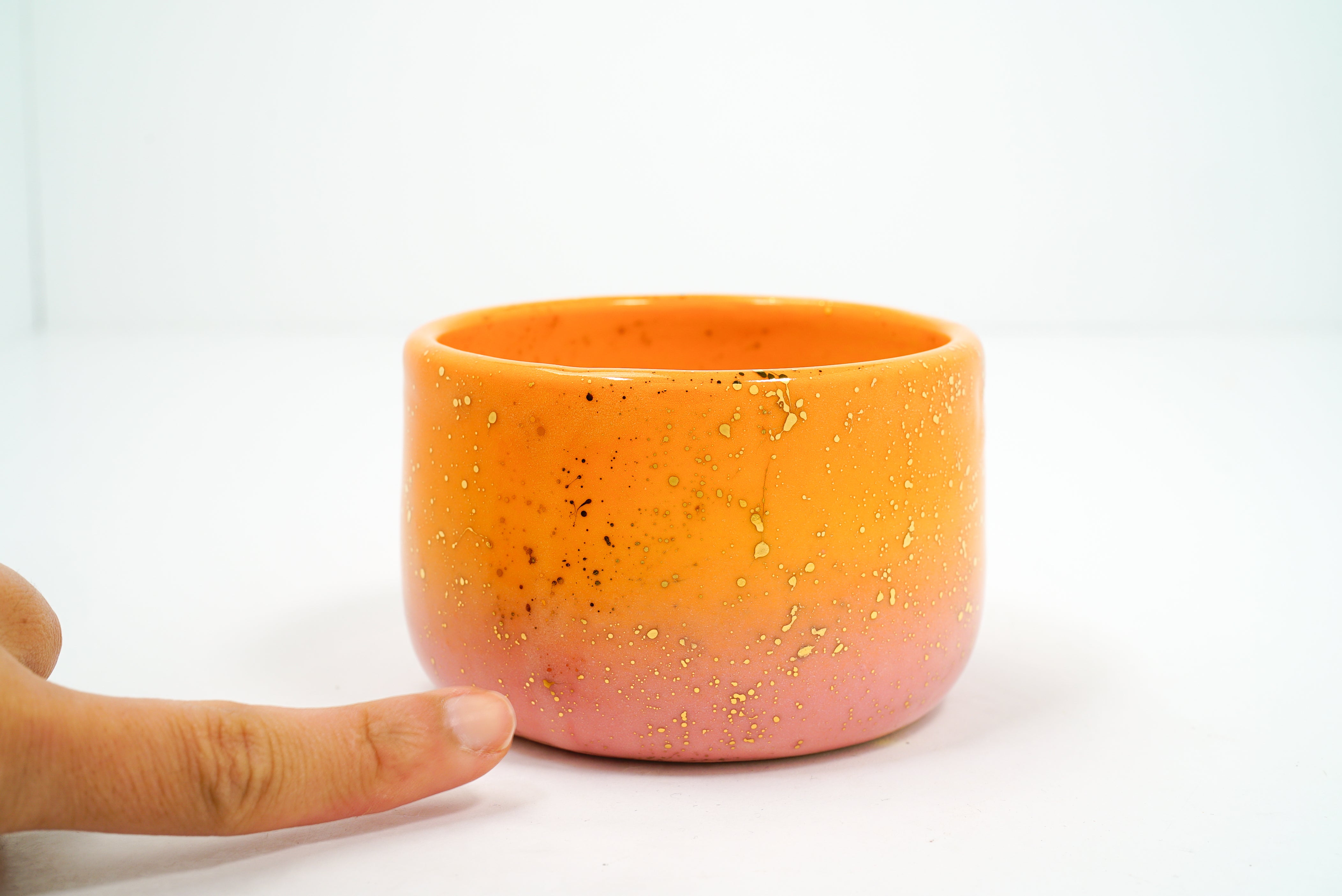 Sunset Glow Orange Pink 4 Cup | 11oz *Seconds*