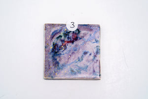 Star Nebula Purple Haze Tile Wall Art 3