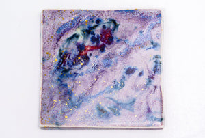 Star Nebula Purple Haze Tile Wall Art 3
