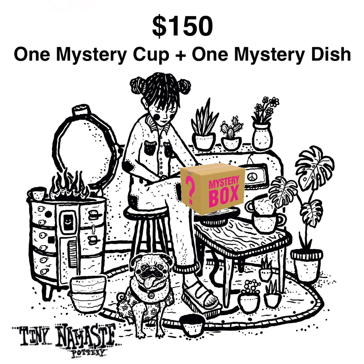 Mystery Box Cup + Dish